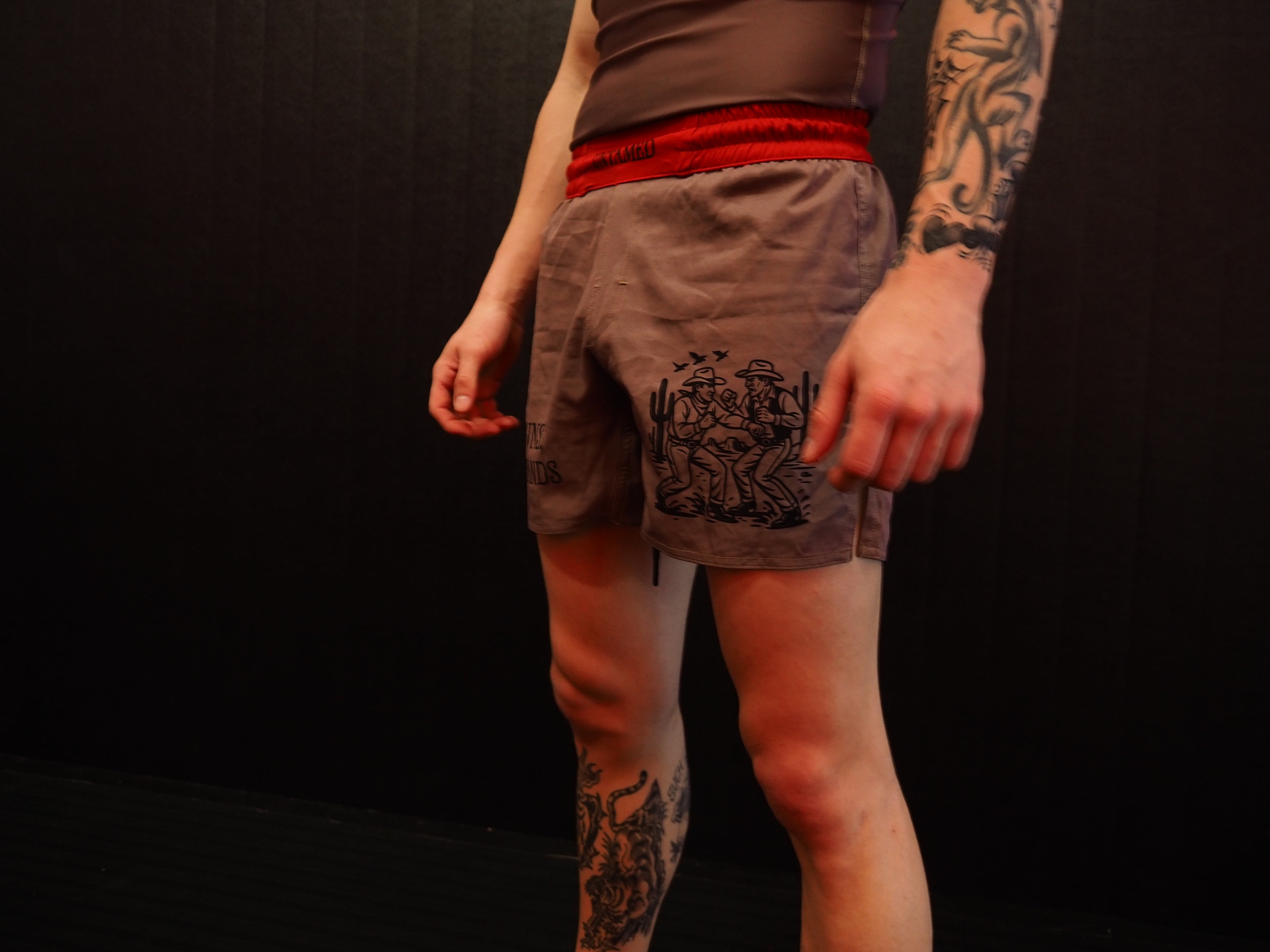 “WESTERN FIGHT CLUB” MMA SHORTS
