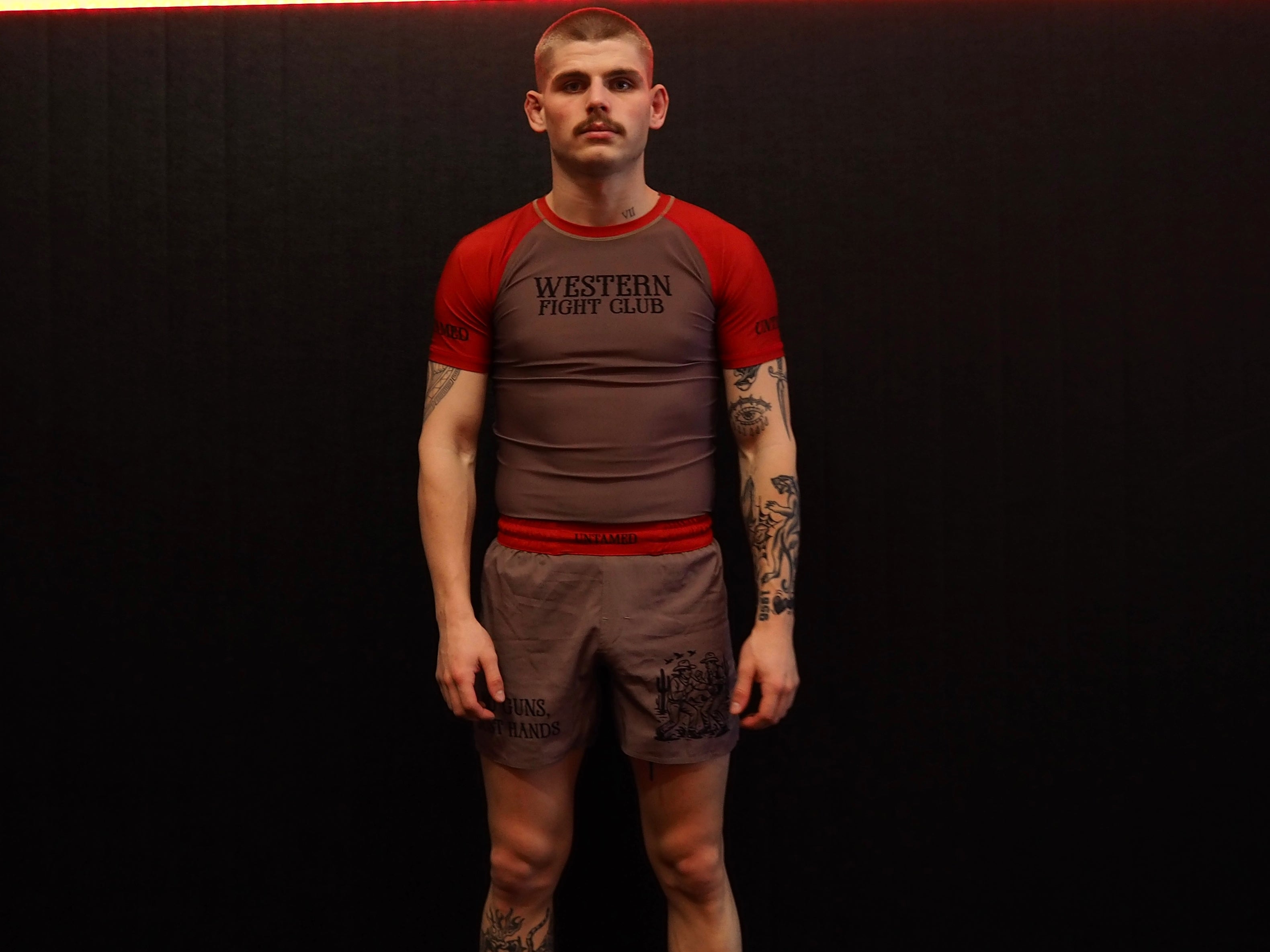 “WESTERN FIGHT CLUB” MMA SHORTS